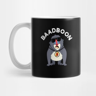 Baadboon Funny Bad Baboon Pun Mug